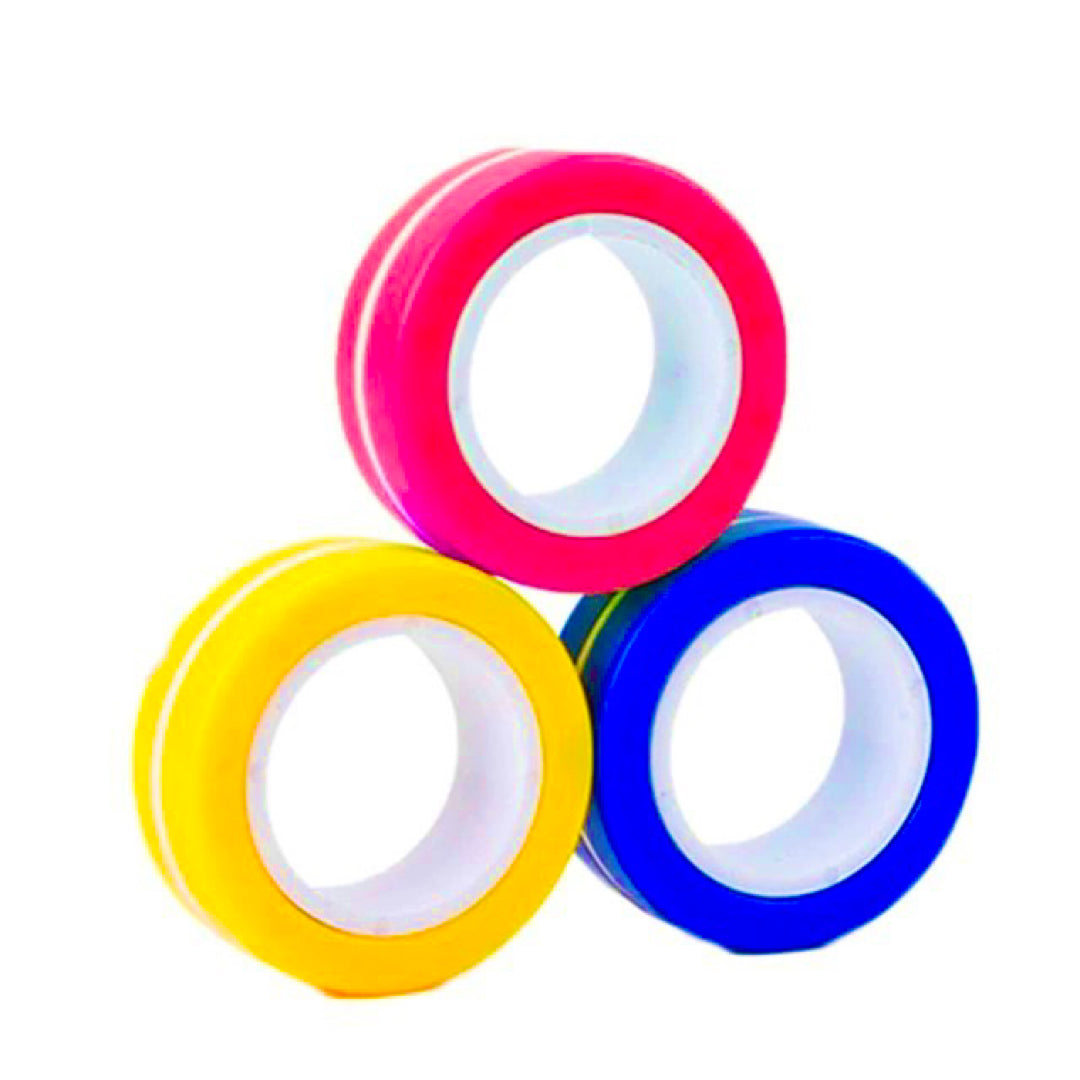 Magnetic Ring Fidget (3 Pieces)