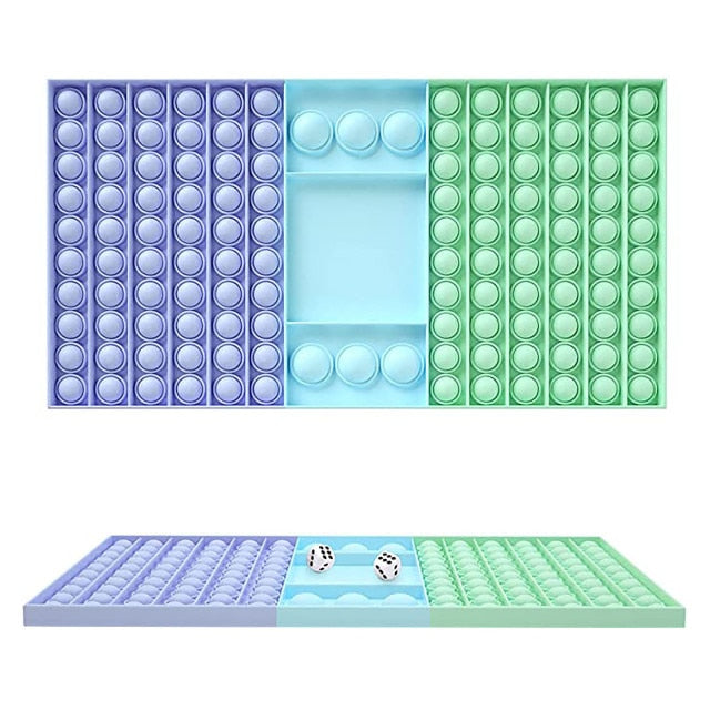 Big Pop It Board Dice Game