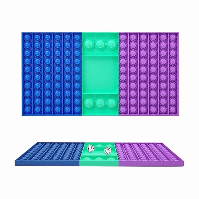 Big Pop It Board Dice Game