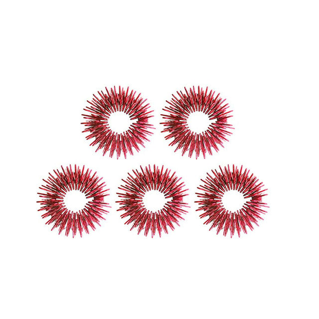 Spiky Sensory Fidget Rings (5 Pieces)